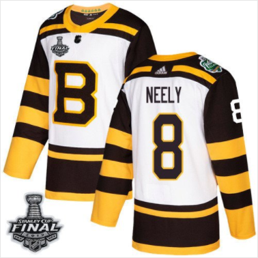 Bruins #8 Cam Neely Weiß Classic 2019 Stanley Cup Final Stitched